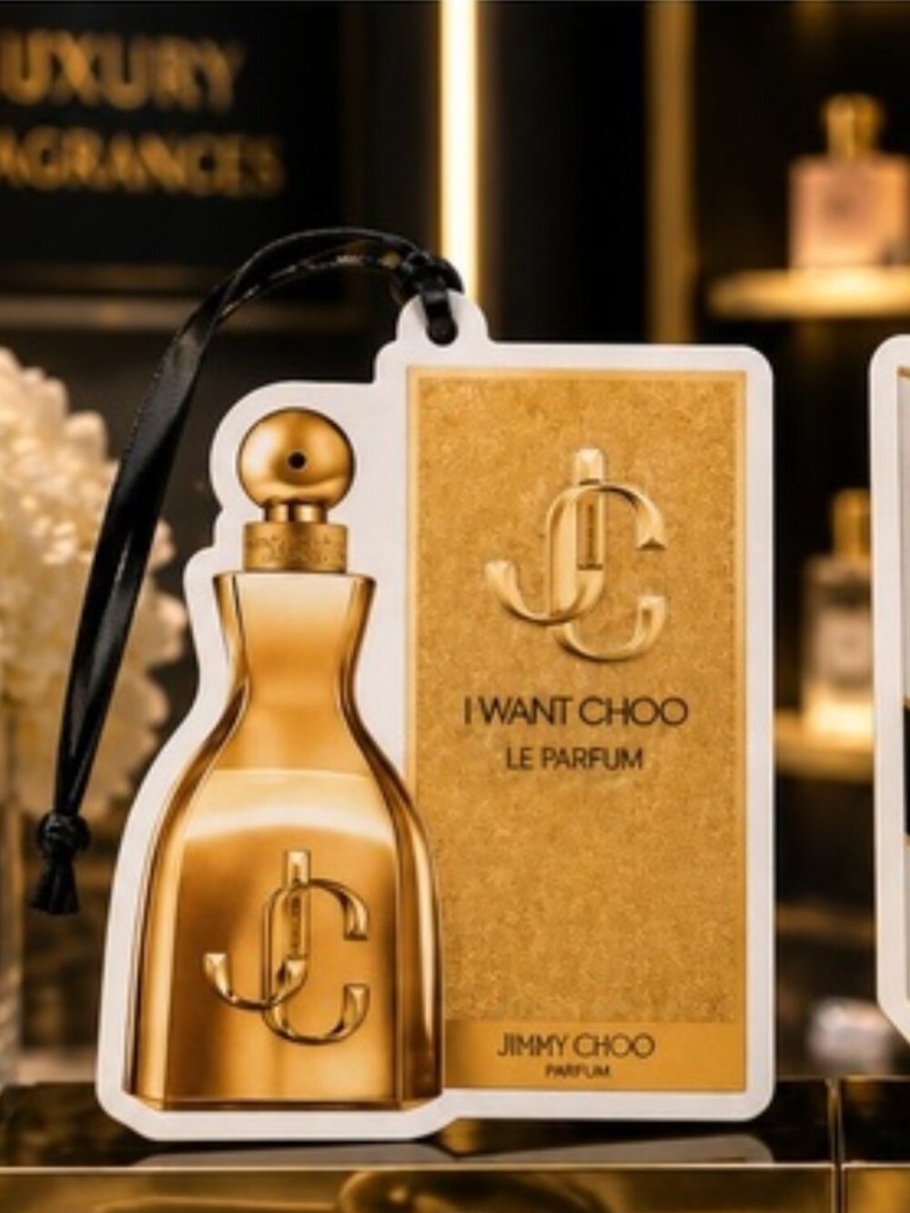 Luxury Designer Perfume Air Freshener Set Jimmy Choo Good Girl Givenchy 4pc - Picture 6 of 6